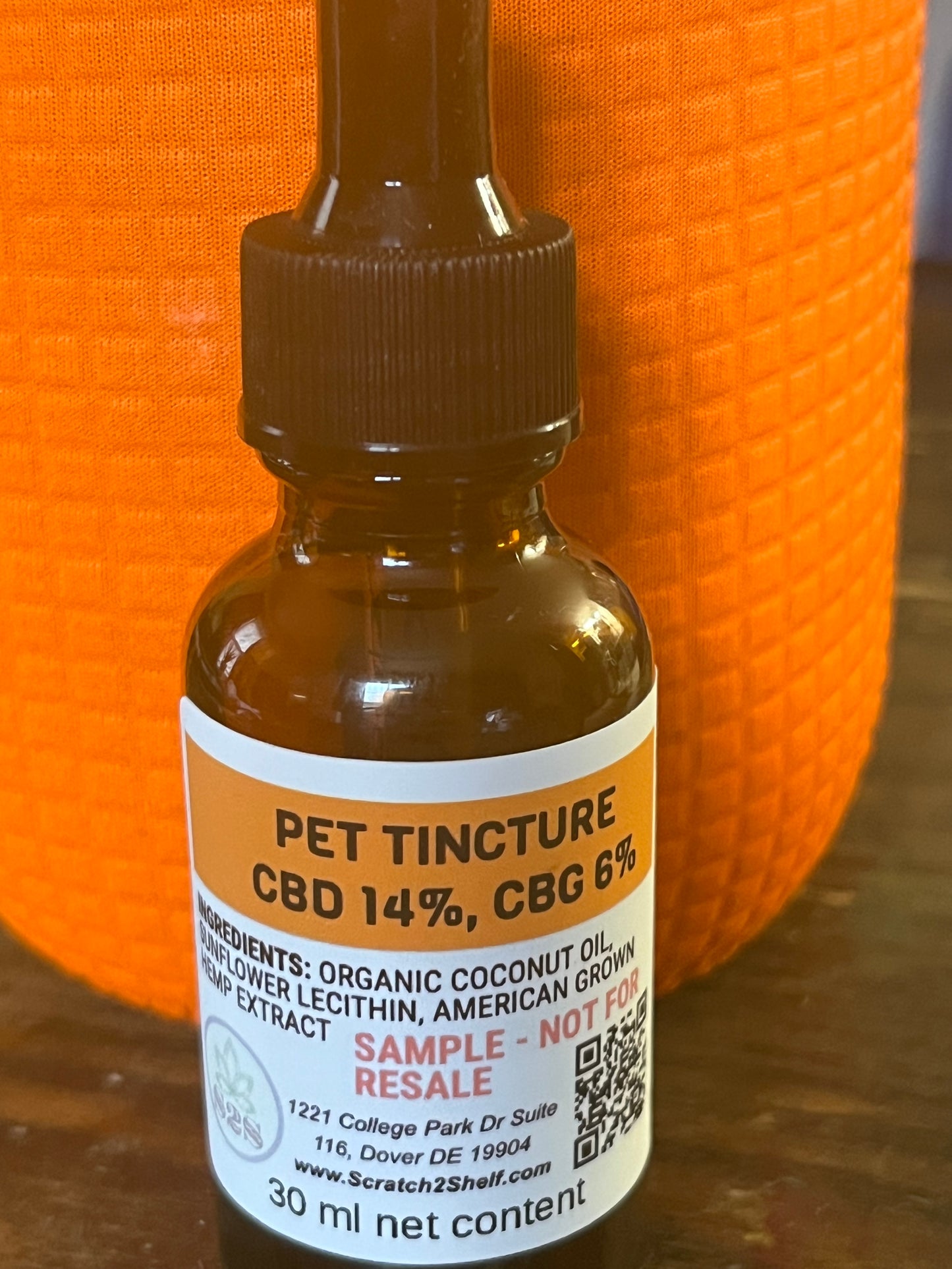 Pet Tincture 30 ML  - CBD (3000mg) & CBG (1500mg) for Cats and Dogs