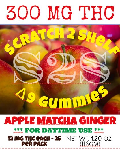 THC Gummies : 250 - 300 mg